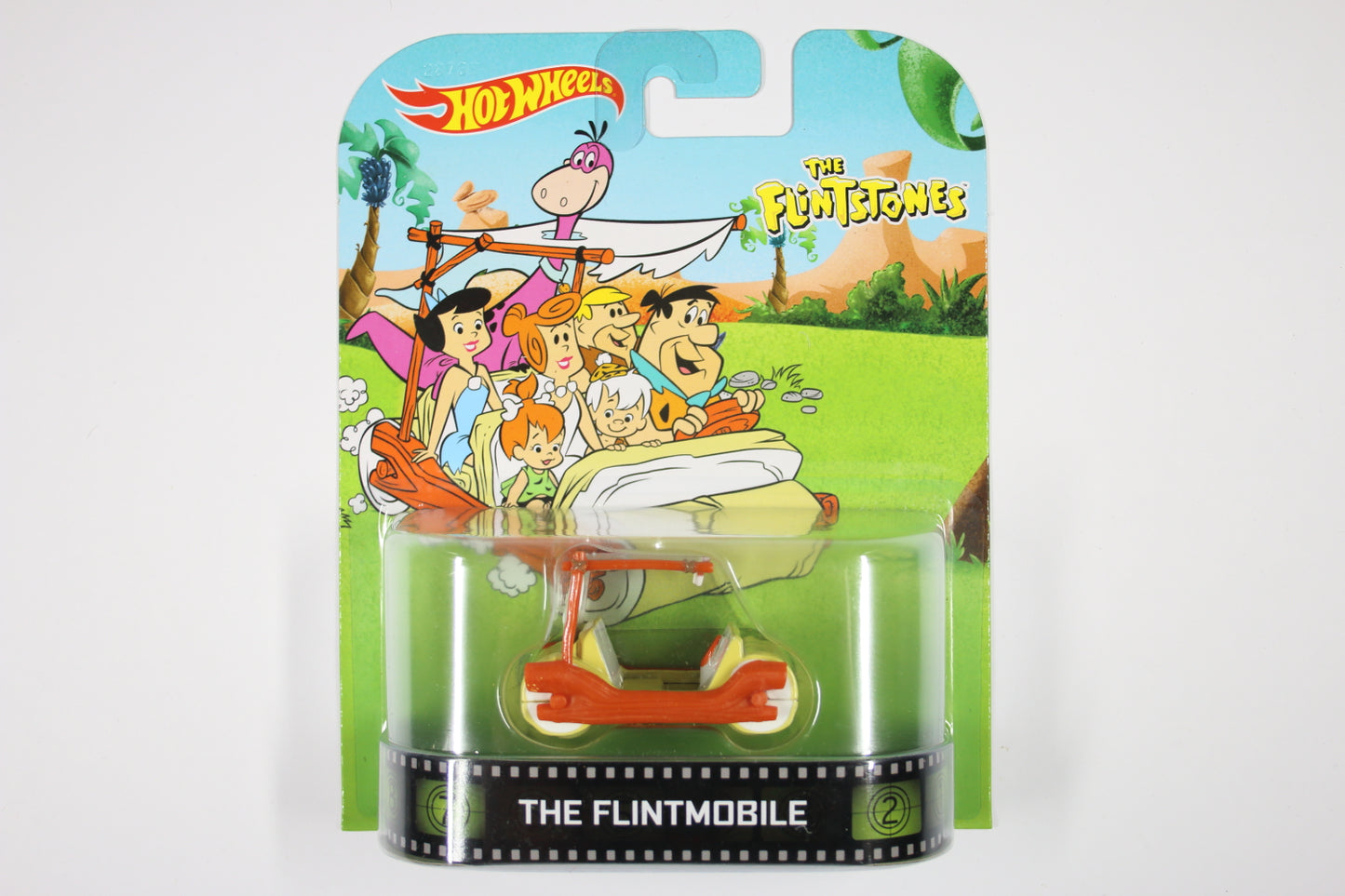 [Pre-owned] Hot Wheels Retro Entertainment 2014 Mix 1 / The Flintmobile - The Flintstones