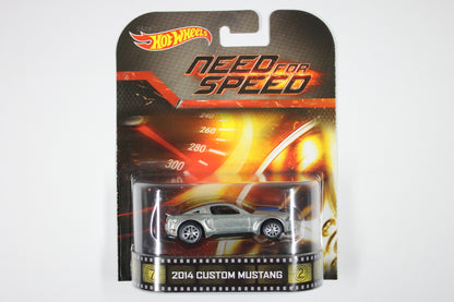 [Pre-owned] Hot Wheels Retro Entertainment 2014 Mix 3 / 2014 Custom Mustang	- Need for Speed