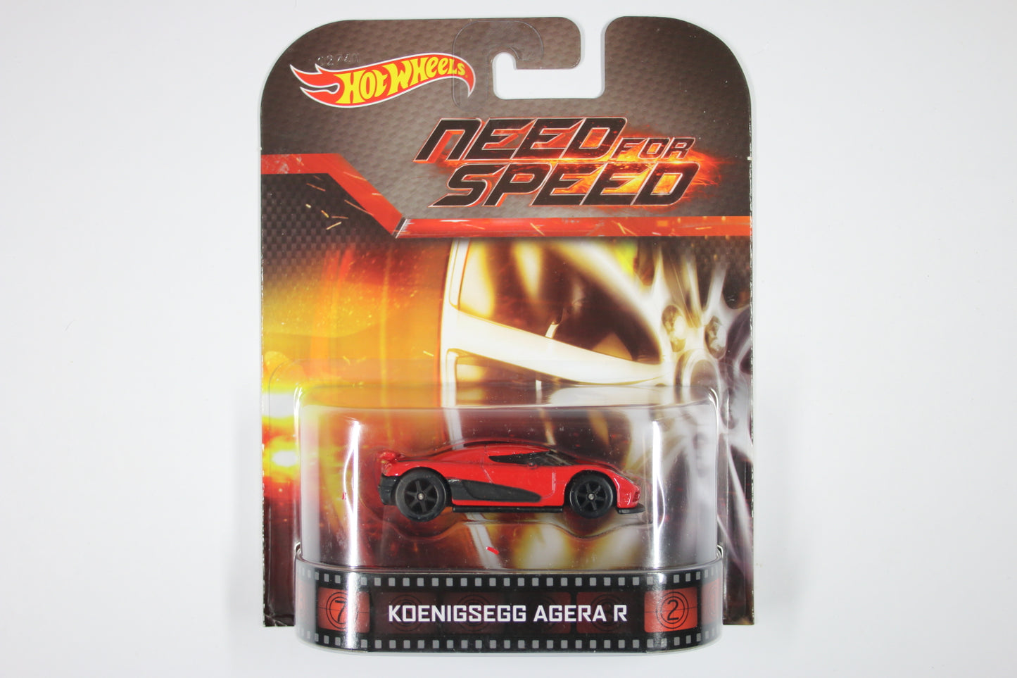 [Pre-owned] Hot Wheels Retro Entertainment 2014 Mix 3 / Koenigsegg Agera R - Need for Speed