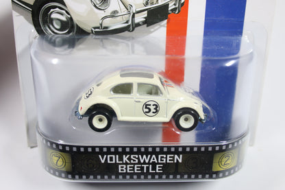 [Pre-owned] Hot Wheels Retro Entertainment 2014 Mix 1 / Volkswagen Beetle - "Herbie" The Love Bug