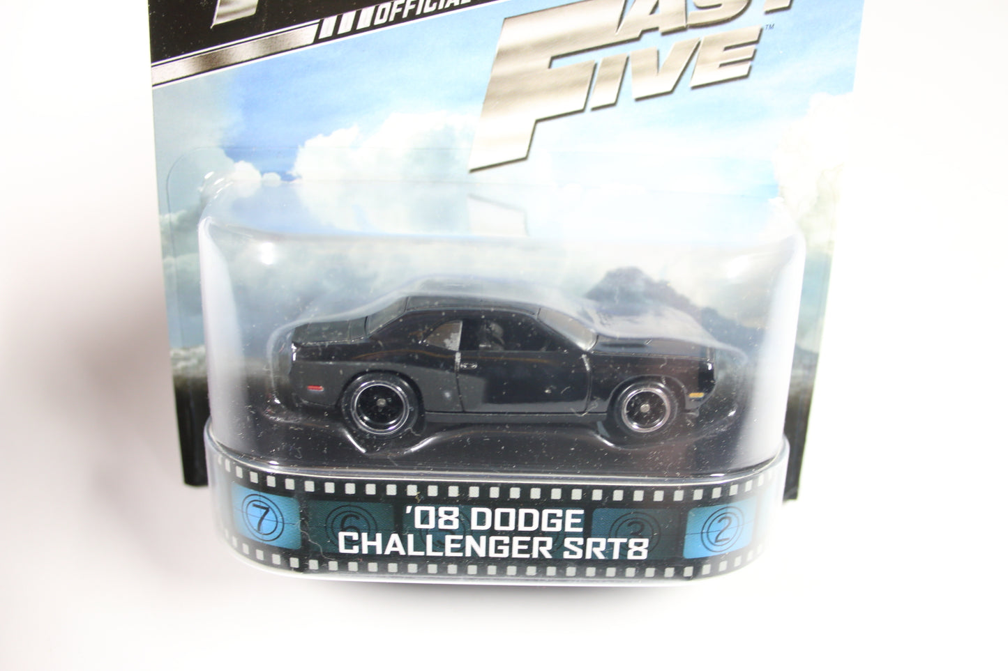 [Pre-owned] Hot Wheels Retro Entertainment 2014 Mix 1 / '08 Dodge Challenger SRT8 - Fast Five