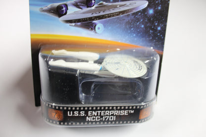 [Pre-owned] Hot Wheels Retro Entertainment 2014 Mix 1 / U.S.S. Enterprise NCC-1701 - Star Trek