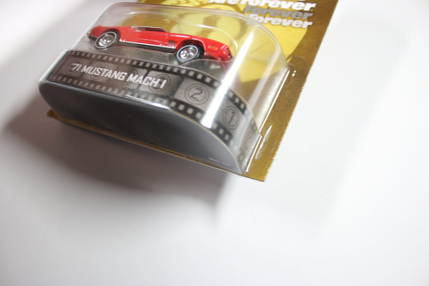 [Pre-owned] Hot Wheels Retro Entertainment 2014 Mix 3 / '71 Mustang Mach 1 - Diamonds Are Forever