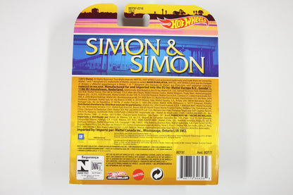 [Pre-owned] Hot Wheels Retro Entertainment 2014 Mix 3 / '57 Chevy Bel Air Convertible - Simon & Simon