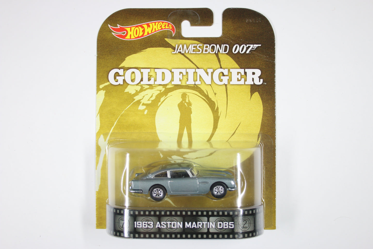 [Pre-owned] Hot Wheels Retro Entertainment 2014 Mix 6 / 1963 Aston Martin DB5 - Goldfinger