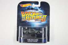 [Pre-owned] Hot Wheels Retro Entertainment 2015 Mix 2 / Time Machine Hover Mode - Back to the Future Part II