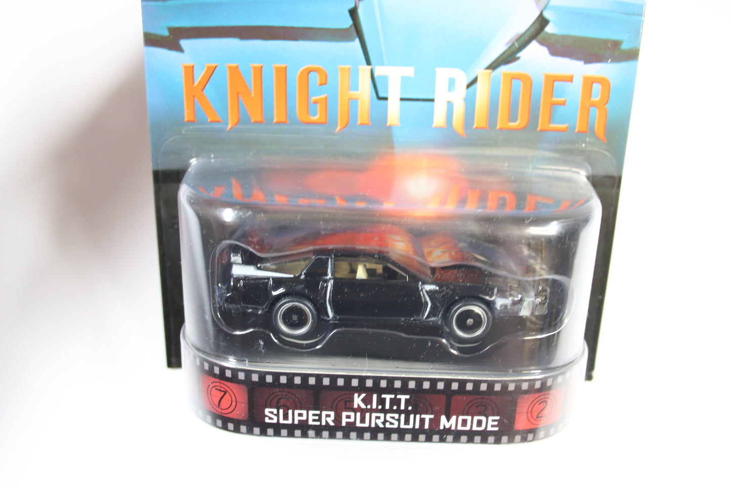[Pre-owned] Hot Wheels Retro Entertainment 2014 Mix 4 / K.I.T.T. Super Pursuit Mode - Knight Rider