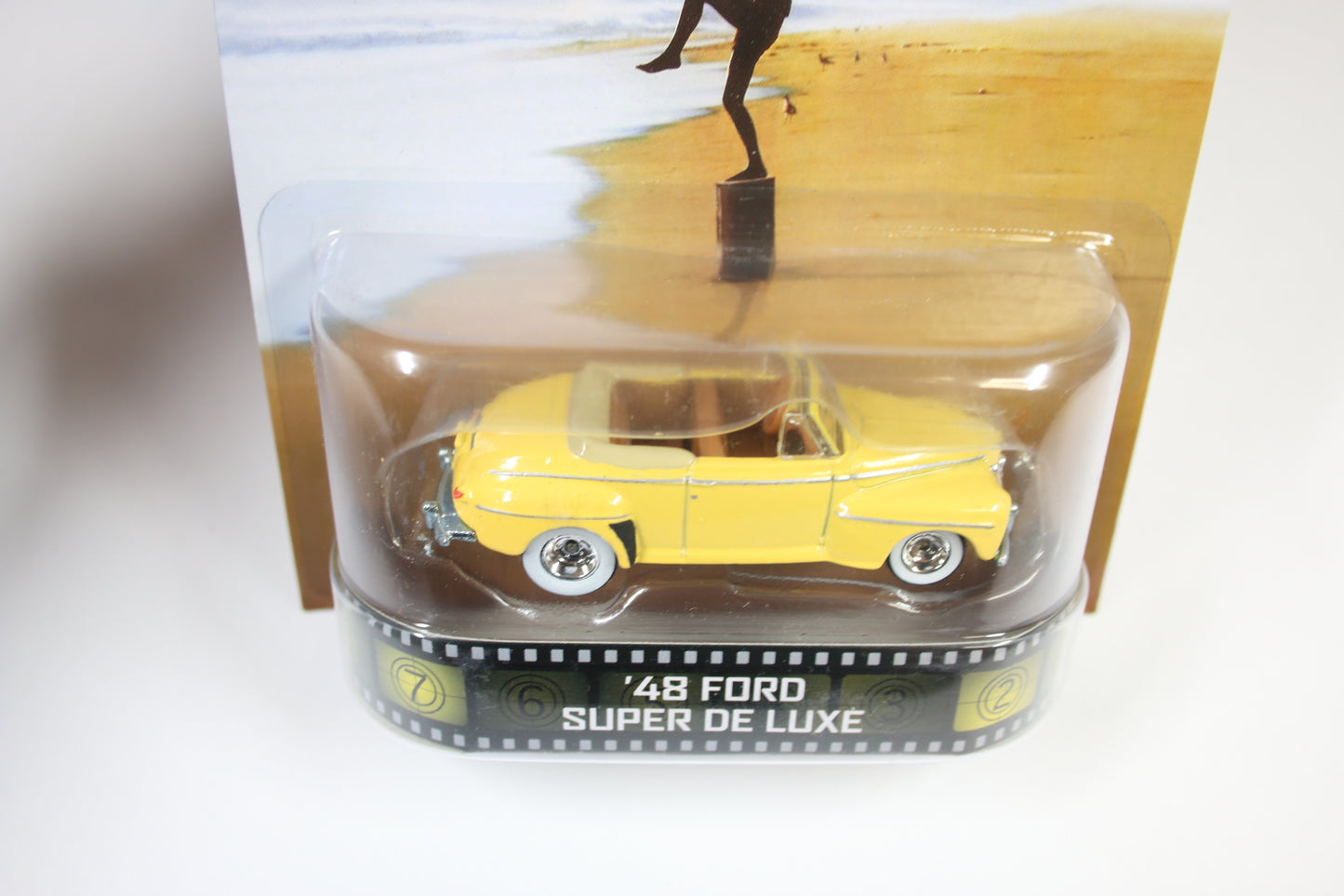 [Pre-owned] Hot Wheels Retro Entertainment 2014 Mix 4 / '48 Ford Super De Luxe - The Karate Kid