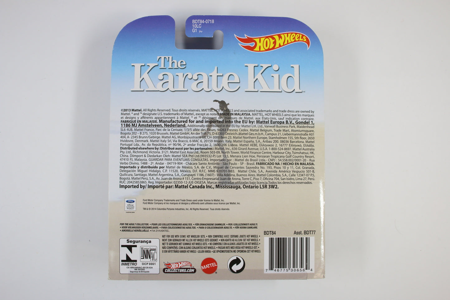 [Pre-owned] Hot Wheels Retro Entertainment 2014 Mix 4 / '48 Ford Super De Luxe - The Karate Kid