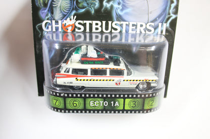 [Pre-owned] Hot Wheels Retro Entertainment 2014 Mix 6 / Ecto 1A - Ghostbusters II