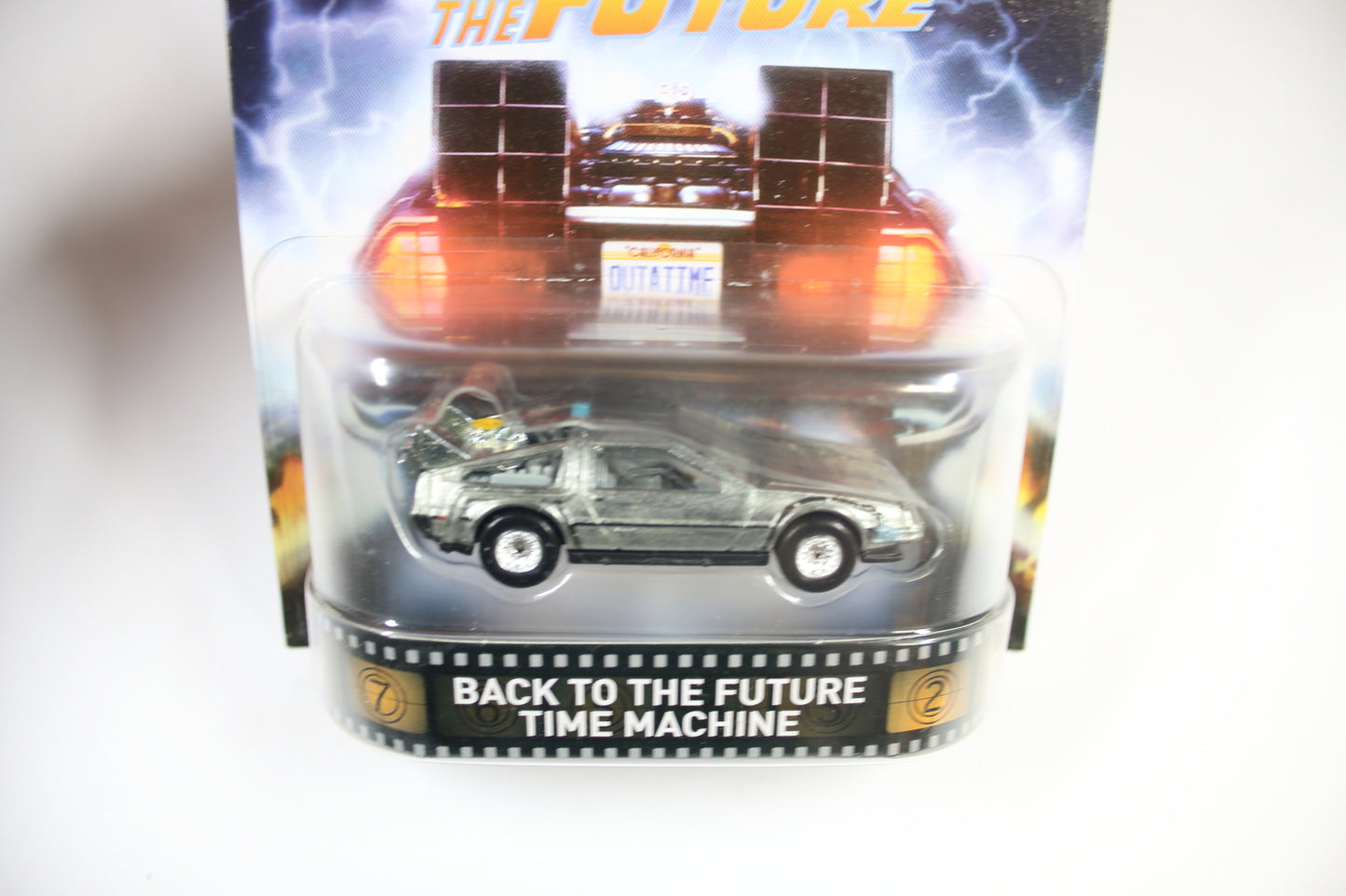 [Pre-owned] Hot Wheels Retro Entertainment 2016 Mix 2 / Back to the Future Time Machine - Back to the Future