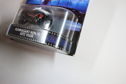 [Pre-owned] Hot Wheels Retro Entertainment 2015 Mix 3 / Kawasaki Ninja GPZ 900R - Top Gun