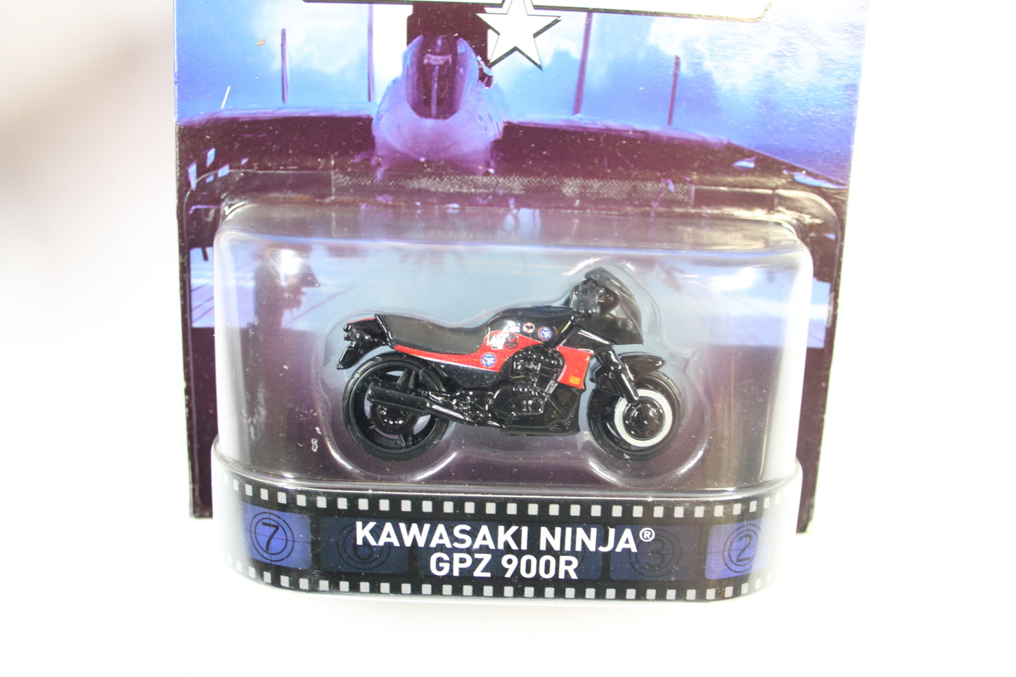 [Pre-owned] Hot Wheels Retro Entertainment 2015 Mix 3 / Kawasaki Ninja GPZ 900R - Top Gun