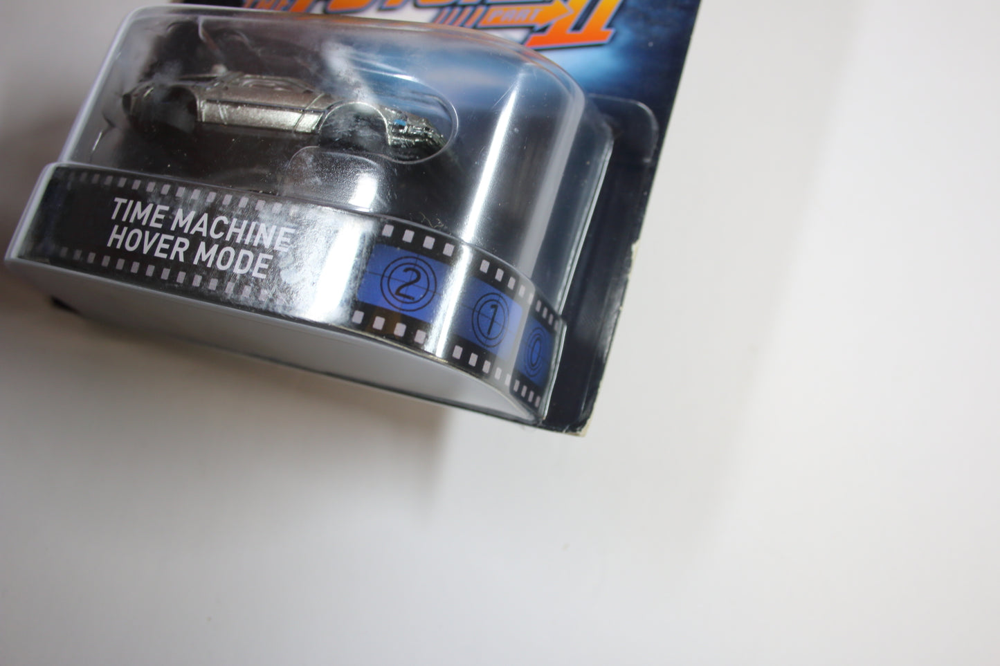 [Pre-owned] Hot Wheels Retro Entertainment 2015 Mix 2 / Time Machine Hover Mode - Back to the Future Part II