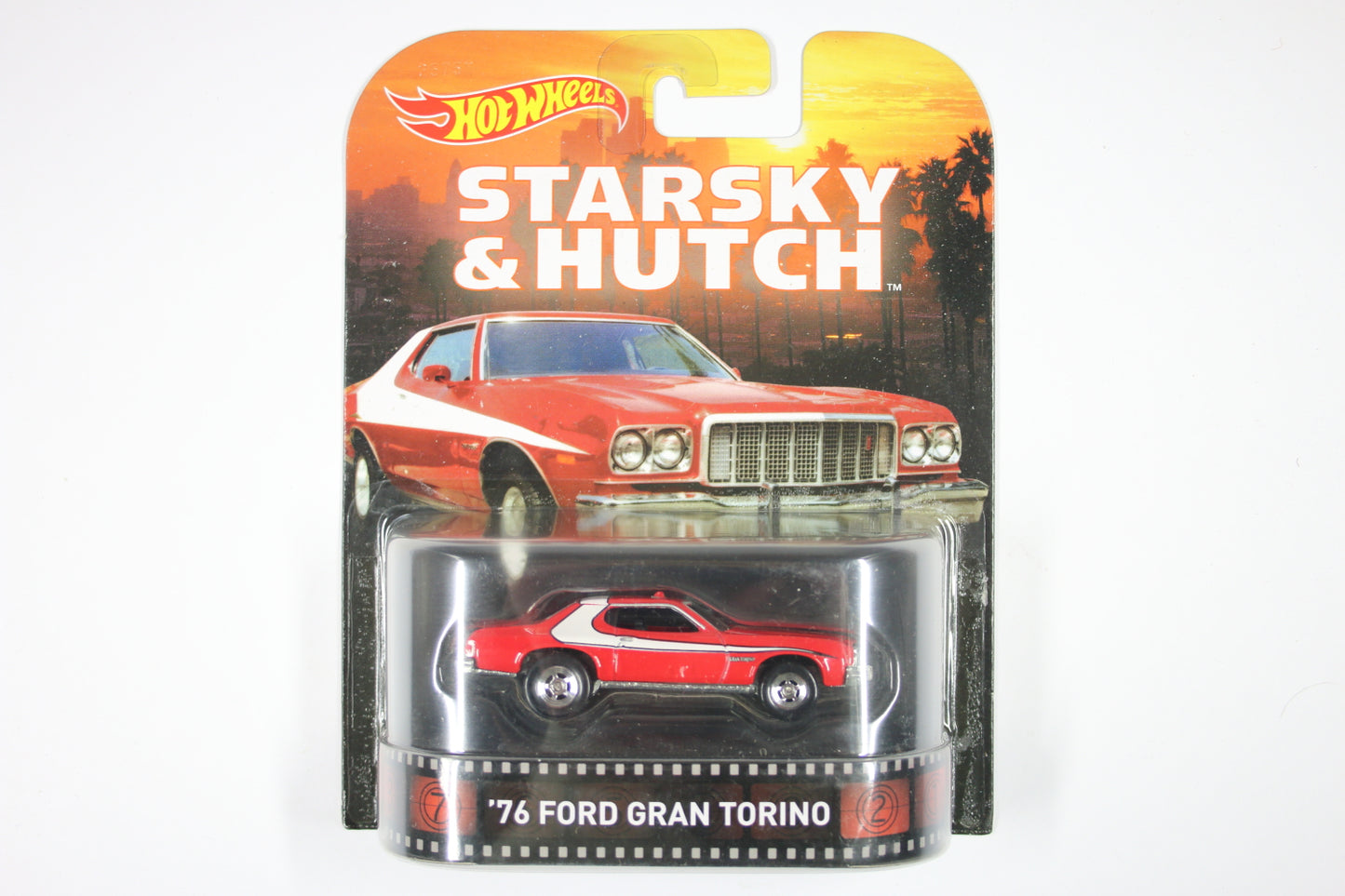 [Pre-owned] Hot Wheels Retro Entertainment 2015 Mix 4 / '76 Ford Gran Torino - Starsky & Hutch