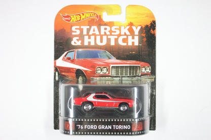 [Pre-owned] Hot Wheels Retro Entertainment 2015 Mix 4 / '76 Ford Gran Torino - Starsky & Hutch