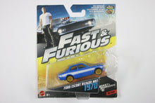 [Pre-owned] Mattel Fast & Furious 1:55 Film Maker #06/32 - 1970 Ford Escort RS1600 Mk1