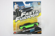 [Pre-owned] Mattel Fast & Furious 1:55 Film Maker #05/32 - 2011 Dodge Challenger SRT8