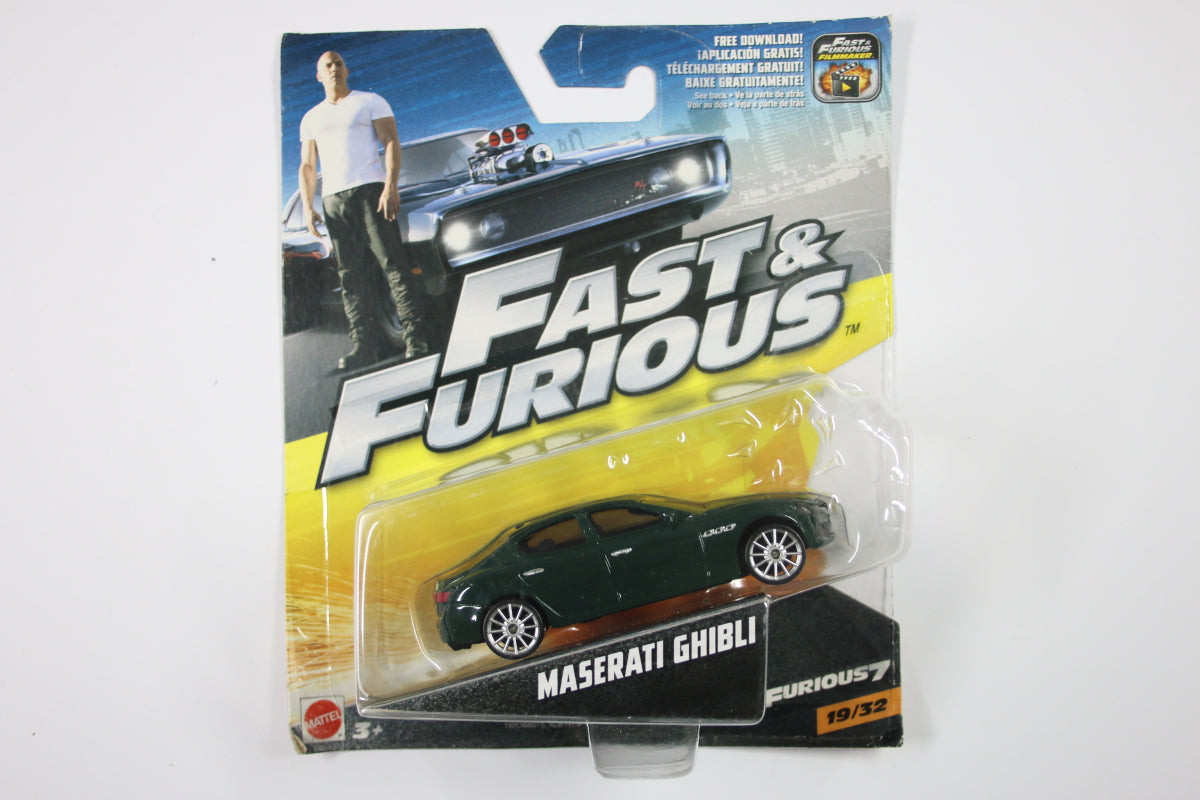 [Pre-owned] Mattel Fast & Furious 1:55 Film Maker #19/32 - Maserati Ghibli