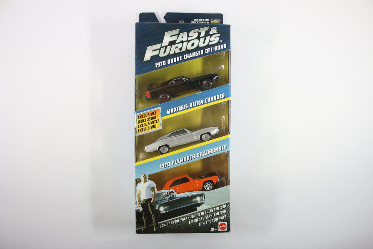 [Pre-owned] Mattel Fast & Furious 1:55 Film Maker - Dom's Torque Pack