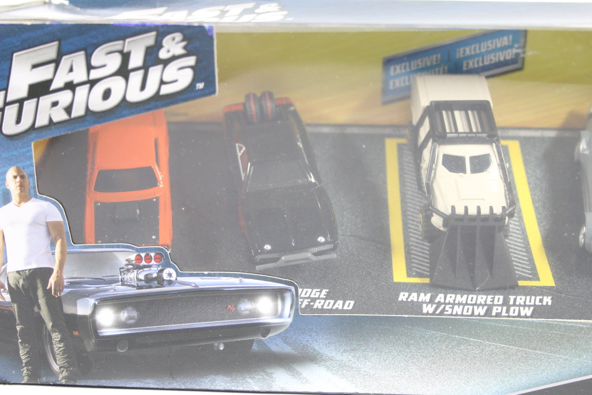 [Pre-owned] Mattel Fast & Furious 1:55 Film Maker - Road Muscle Pack