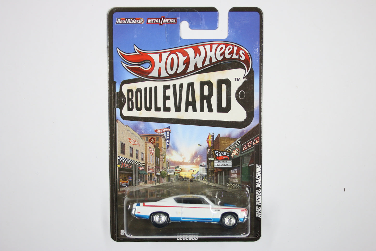 Hot Wheels Boulevard 2012 / Legends - AMC Rebel Machine [Pre-owned]