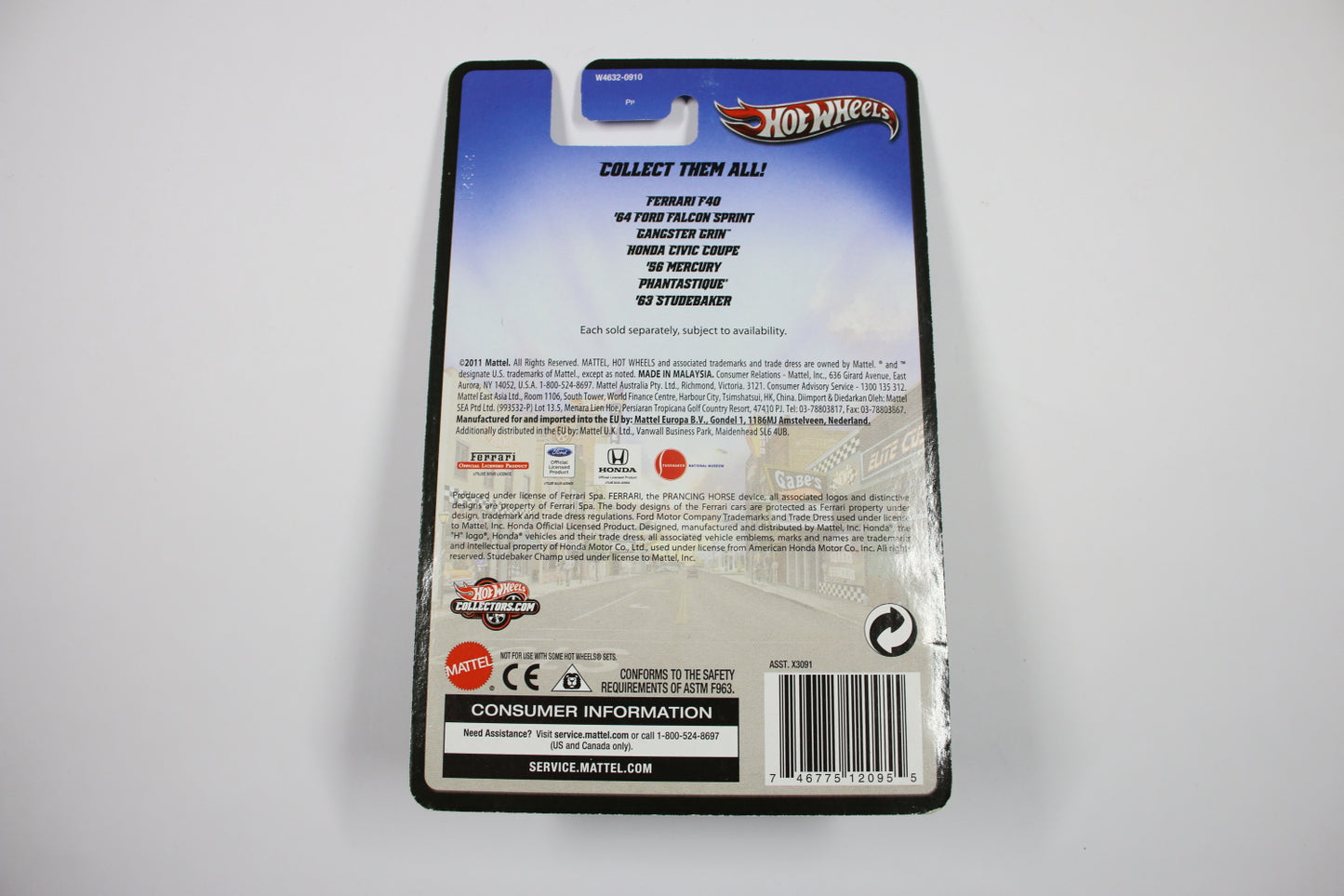 Hot Wheels Boulevard 2012 / Legends - '56 Mercury [Pre-owned]