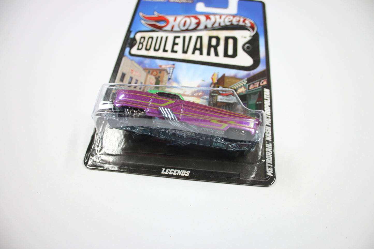 Hot Wheels Boulevard 2012 / Legends - Metrorail Nash Metropolitan [Pre-owned]