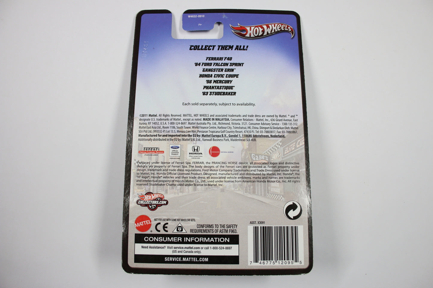 Hot Wheels Boulevard 2012 / Legends - '56 Mercury [Pre-owned]
