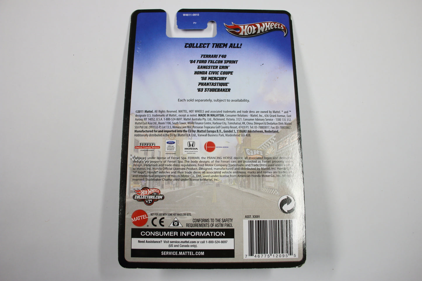Hot Wheels Boulevard 2012 / Big Hits - Honda Civic Coupe [Pre-owned]