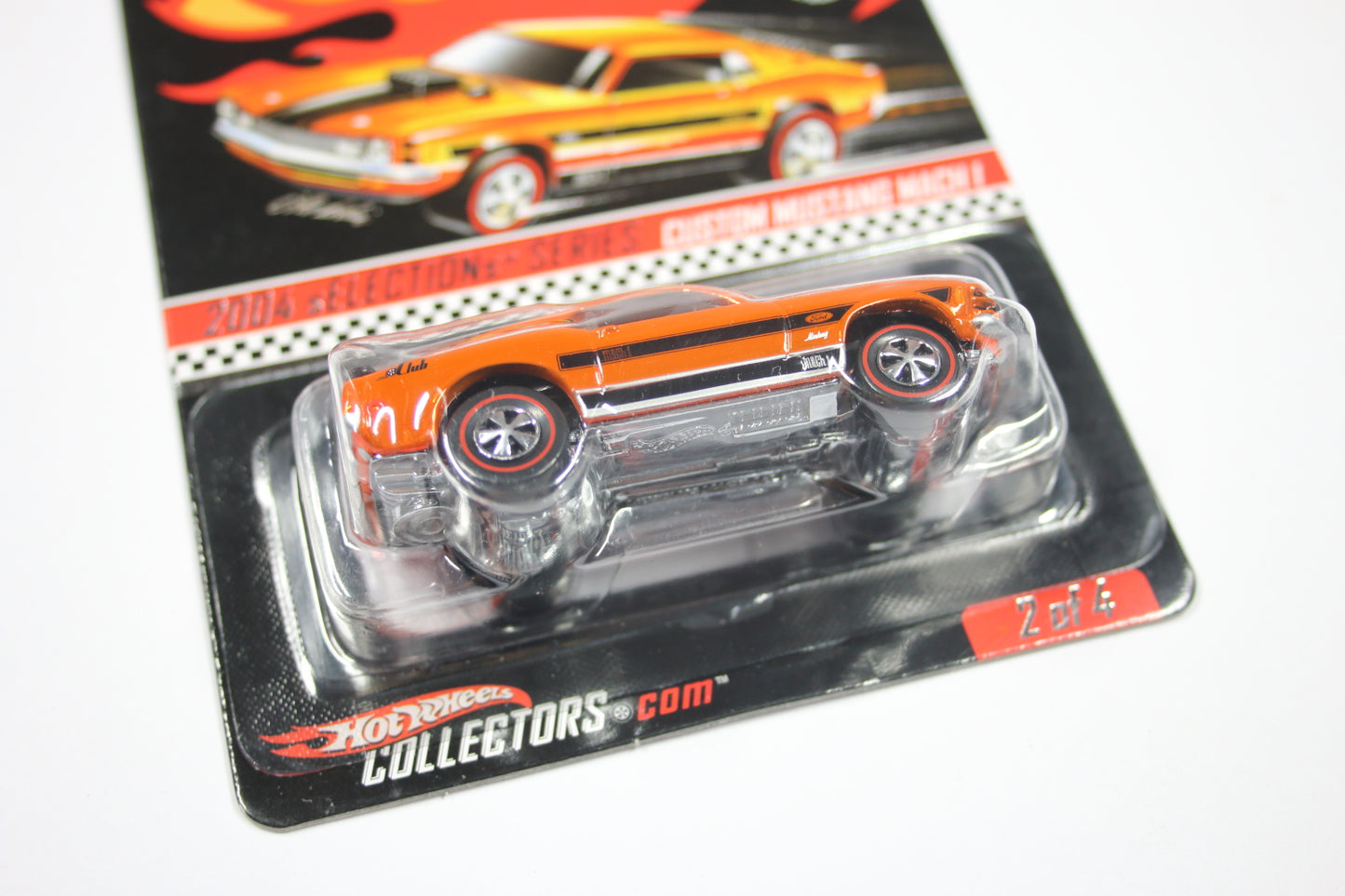 Hot Wheels Red Line Club sELECTIONs Series (2004) - Mustang Mach I (Spectraflame Orange) [Pre-owned]