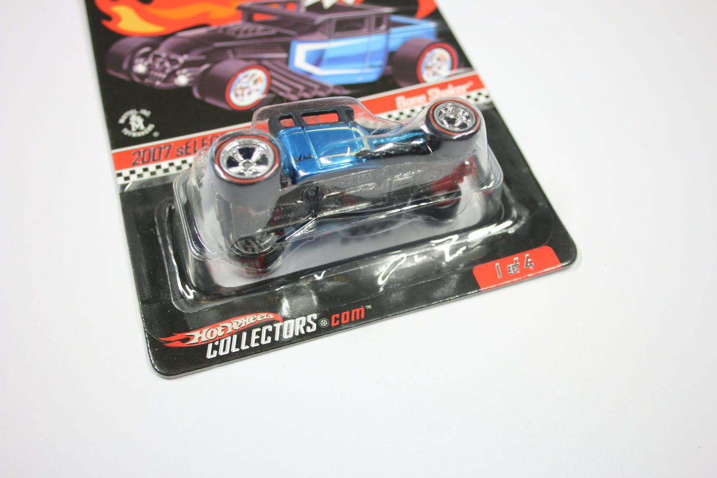 Hot Wheels Red Line Club sELECTIONs Series (2007) - Bone Shaker (Spectraflame Ice Blue) [Pre-owned]