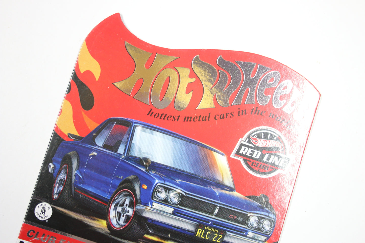 Hot Wheels Red Line Club Membership Car (2022) - 1972 Skyline H/T 2000GT-R (Spectraflame Race Team Blue) [Pre-owned]