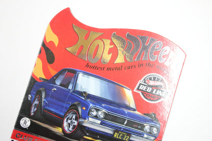 Hot Wheels Red Line Club Membership Car (2022) - 1972 Skyline H/T 2000GT-R (Spectraflame Race Team Blue) [Pre-owned]