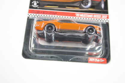 Hot Wheels Red Line Club Membership Car (2021) - '70 Ford Mustang Boss 302 (Spectraflame Bright Orange) [Pre-owned]
