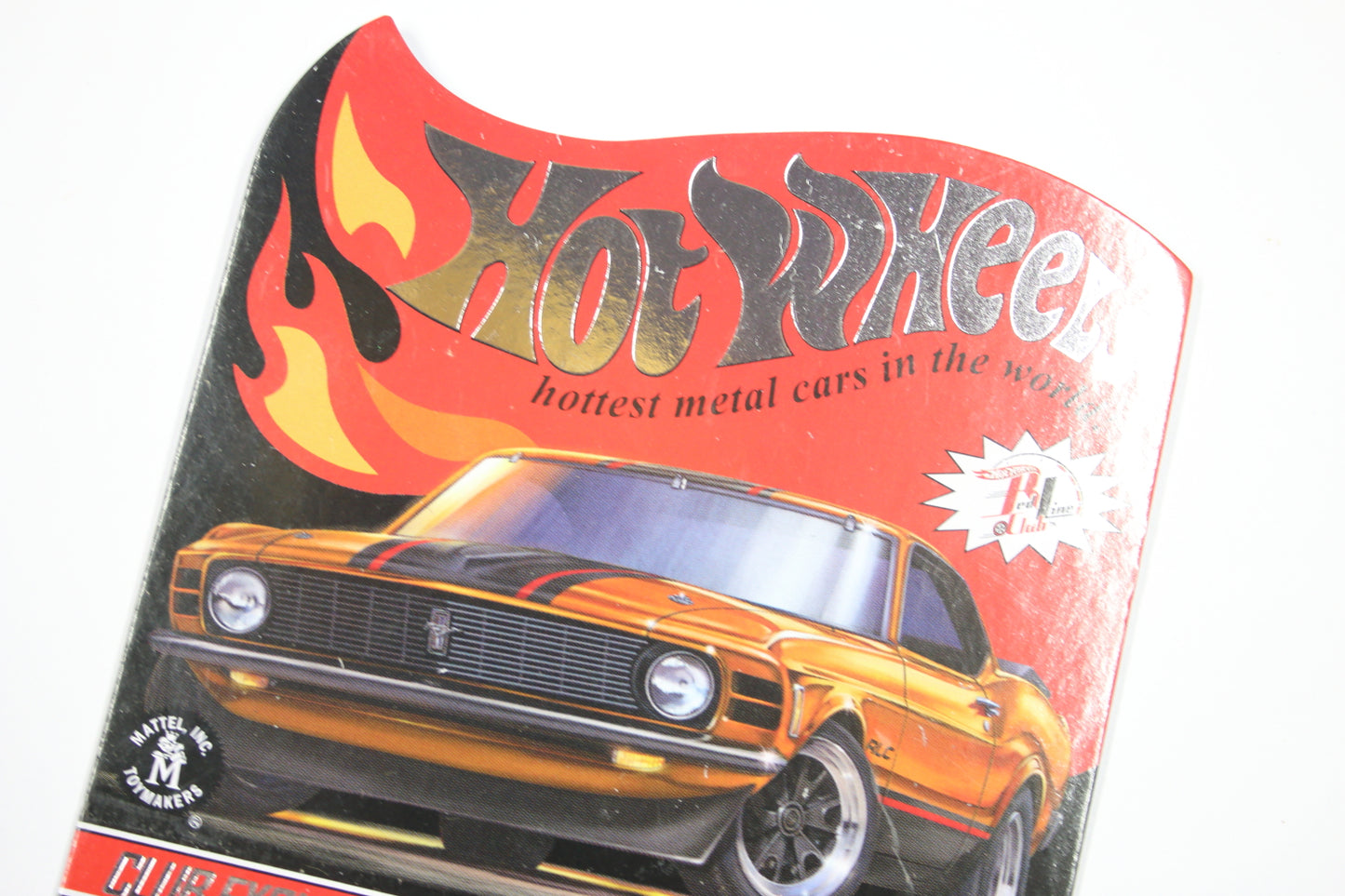 Hot Wheels Red Line Club Membership Car (2021) - '70 Ford Mustang Boss 302 (Spectraflame Bright Orange) [Pre-owned]
