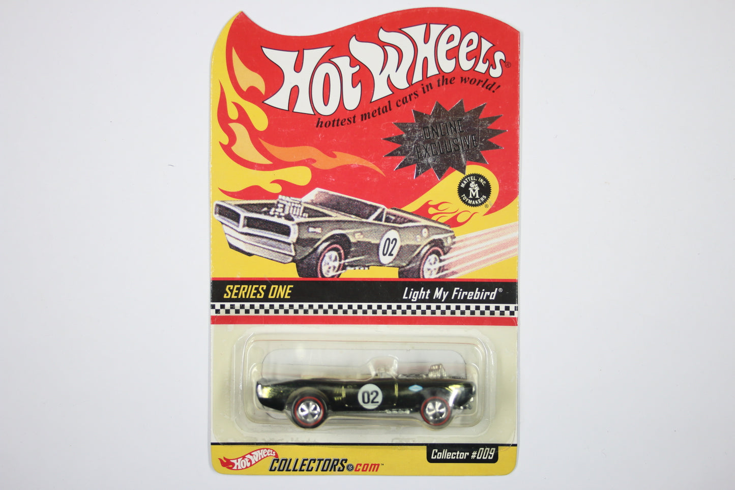 Hot Wheels HWC Series 1 (2002) - Neo-Classics / Light My Firebird (Spectraflame Olive) [Pre-owned]