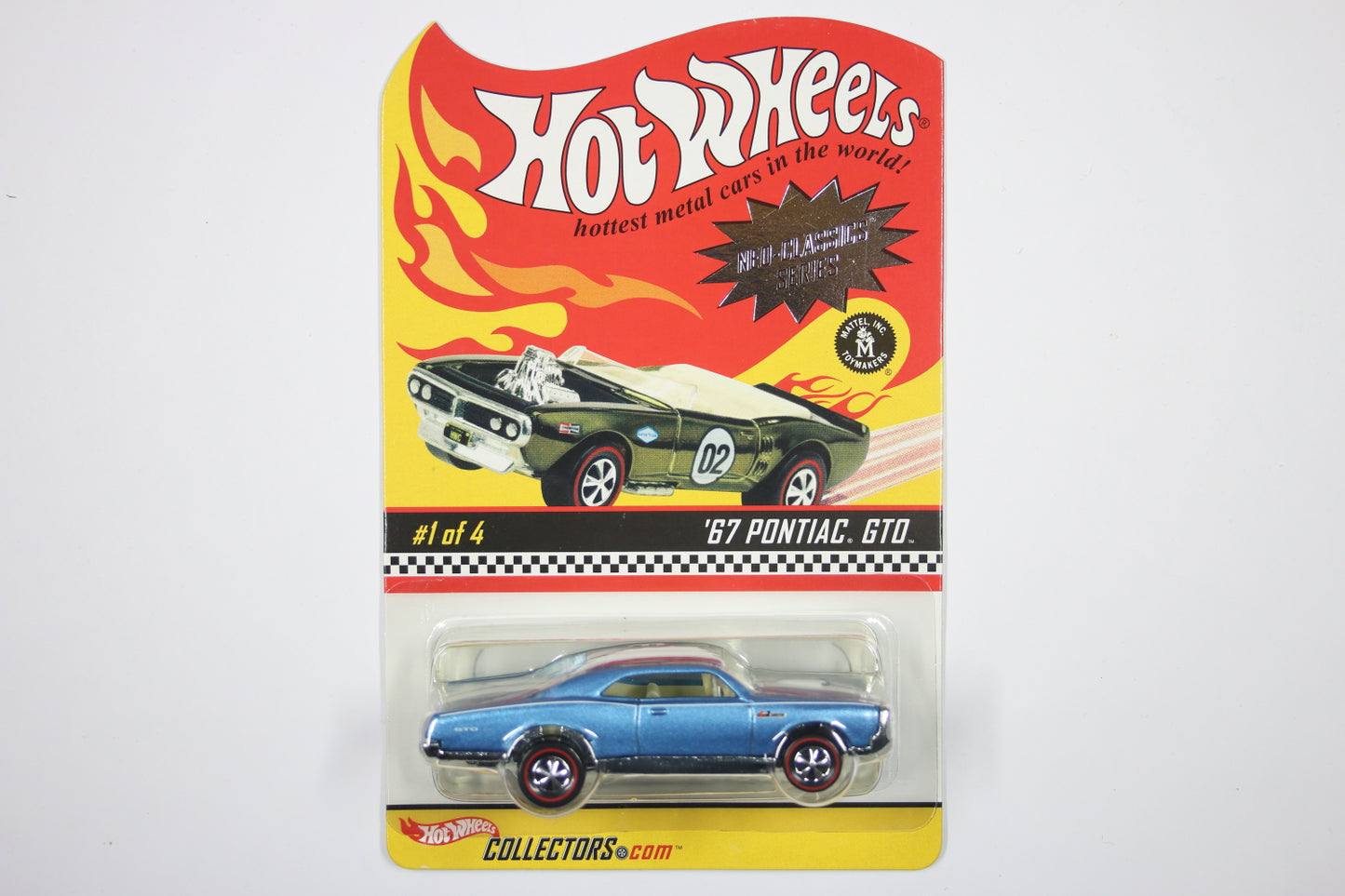 Hot Wheels HWC Series 2 (2003) - Neo-Classics / '67 Pontiac GTO (Metallic Light Blue) [Pre-owned]