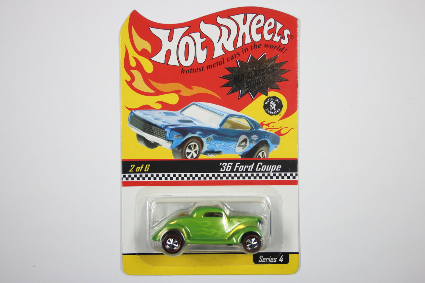 Hot Wheels HWC Series 4 (2005) - Neo-Classics / '36 Ford Coupe (Spectraflame Anti-Freeze) [Pre-owned]