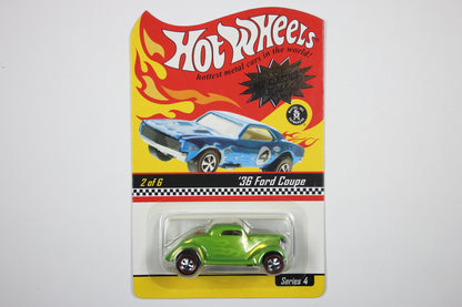 Hot Wheels HWC Series 4 (2005) - Neo-Classics / '36 Ford Coupe (Spectraflame Anti-Freeze) [Pre-owned]