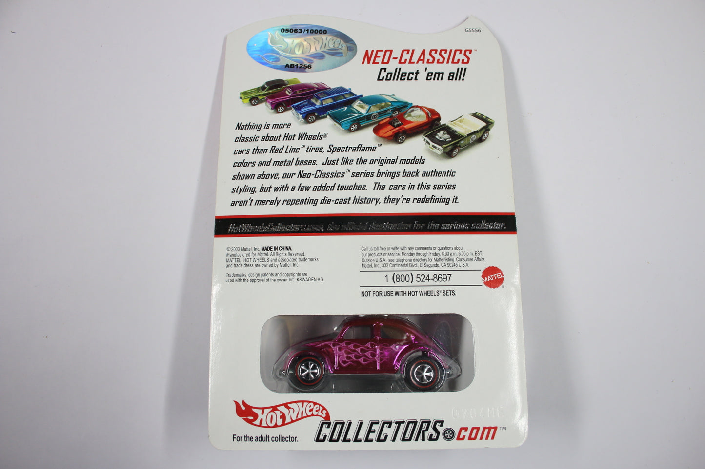 Hot Wheels HWC Series 3 (2004) - Neo-Classics / VW Bug (Spectraflame Pink) [Pre-owned]