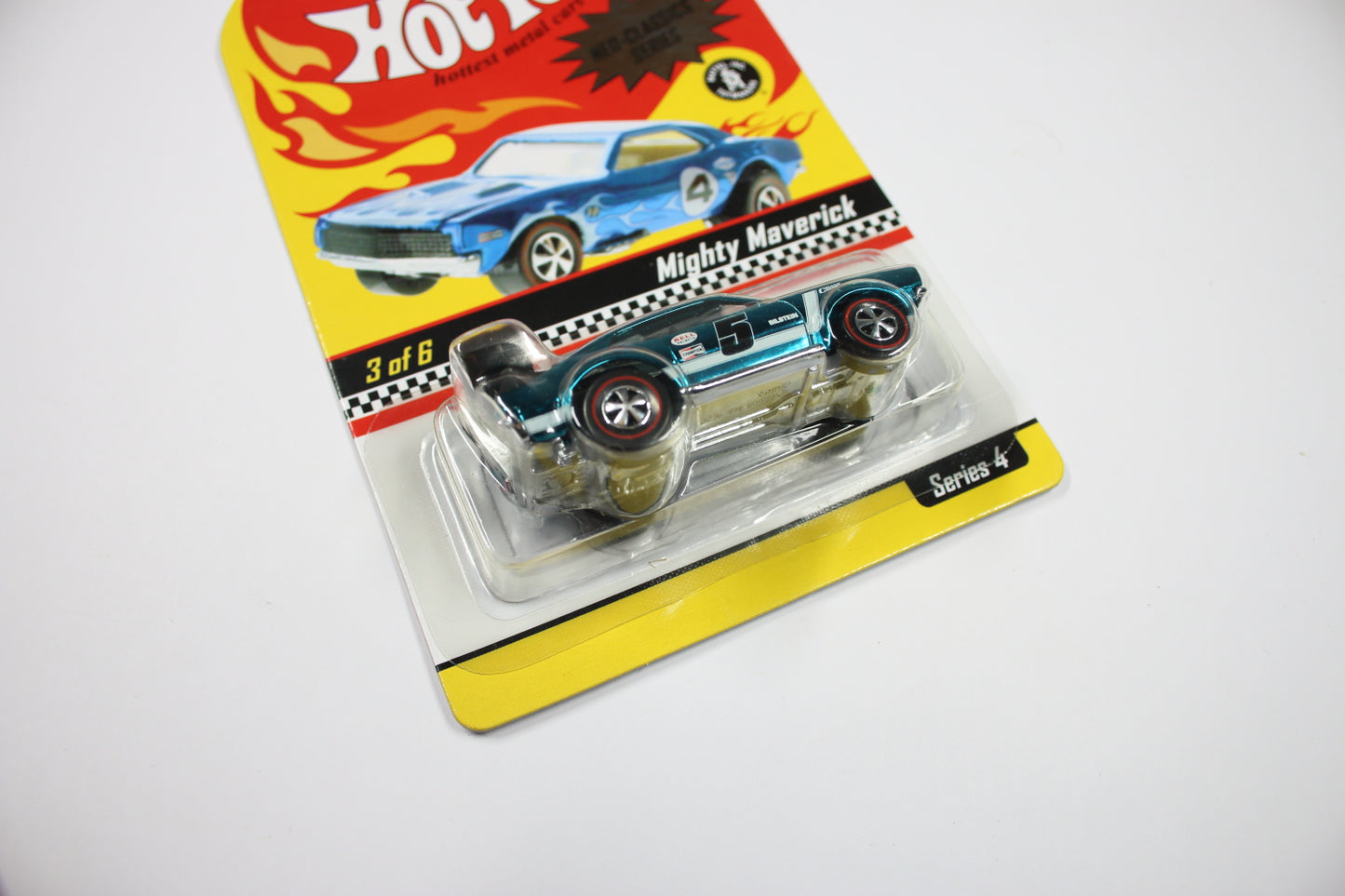 Hot Wheels HWC Series 4 (2005) - Neo-Classics / Mighty Maverick (Spectraflame Aqua) [Pre-owned]