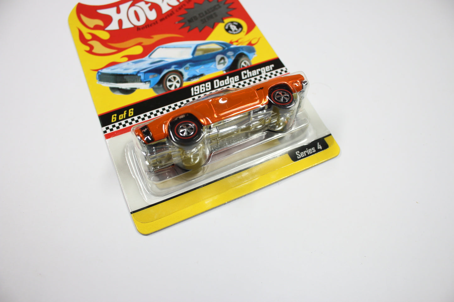 Hot Wheels HWC Series 4 (2005) - Neo-Classics / 1969 Dodge Charger (Spectraflame Orange) [Pre-owned]