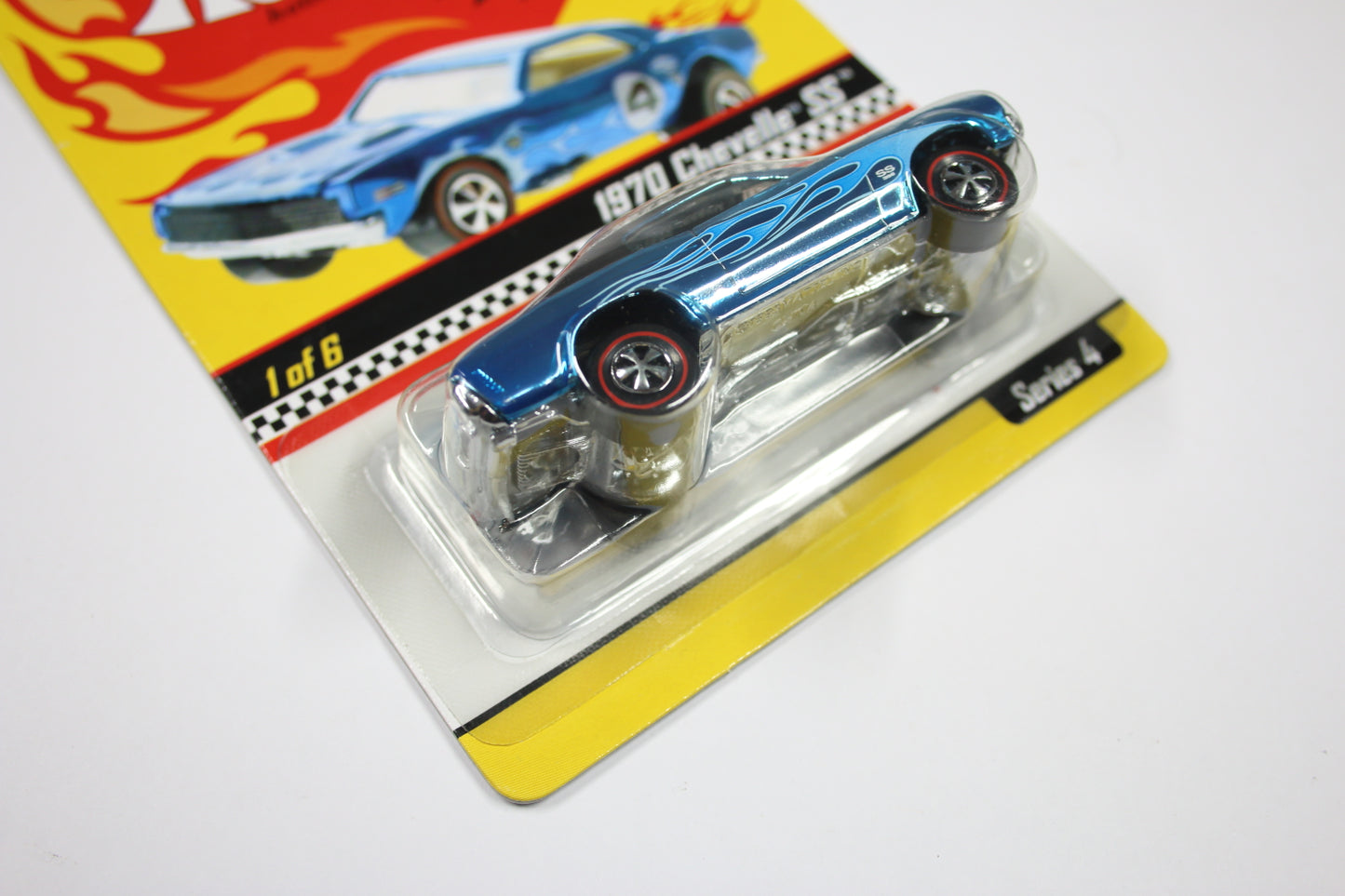 Hot Wheels HWC Series 4 (2005) - Neo-Classics / 1970 Chevelle SS (Spectraflame Ice Blue) [Pre-owned]