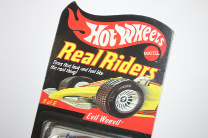 Hot Wheels HWC Series 4 (2005) - Real Riders / Evil Weevil (Spectraflame Race Team Blue) [Pre-owned]