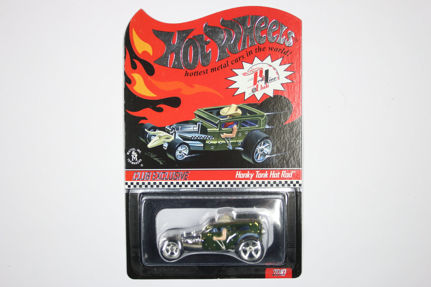 Hot Wheels HWC Series 9 (2010) - Bonus Releases / Honky Tonk Hot Rod (Spectraflame Olive) [Pre-owned]