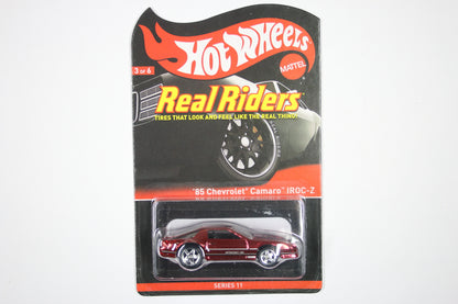 Hot Wheels HWC Series 11 (2012) - Real Riders / '85 Chevrolet Camaro IROC-Z (Spectraflame Red) [Pre-owned]