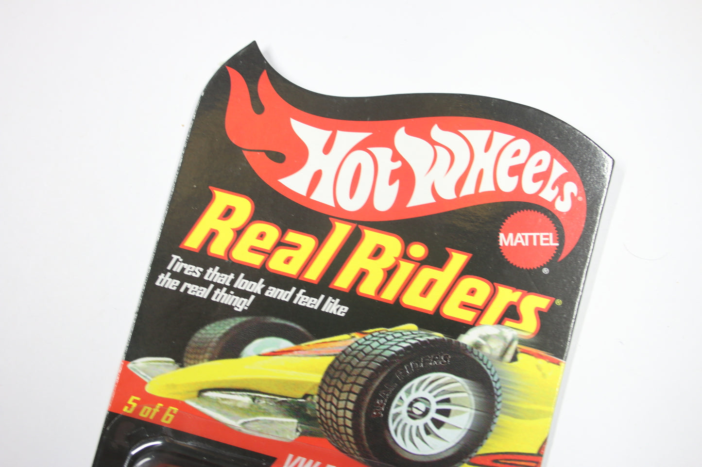 Hot Wheels HWC Series 5 (2006) - Real Riders / VW Drag Bus (Spectraflame Aqua & Flat White) [Pre-owned]