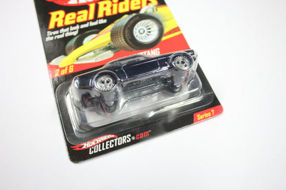Hot Wheels HWC Series 7 (2008) - Real Riders / '65 Mustang (Spectraflame Steel Blue) [Pre-owned]