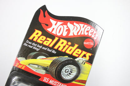 Hot Wheels HWC Series 7 (2008) - Real Riders / '65 Mustang (Spectraflame Steel Blue) [Pre-owned]